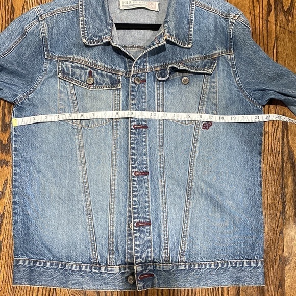 Fox Racing Jean Jacket Vintage EUC - Picture 11 of 14